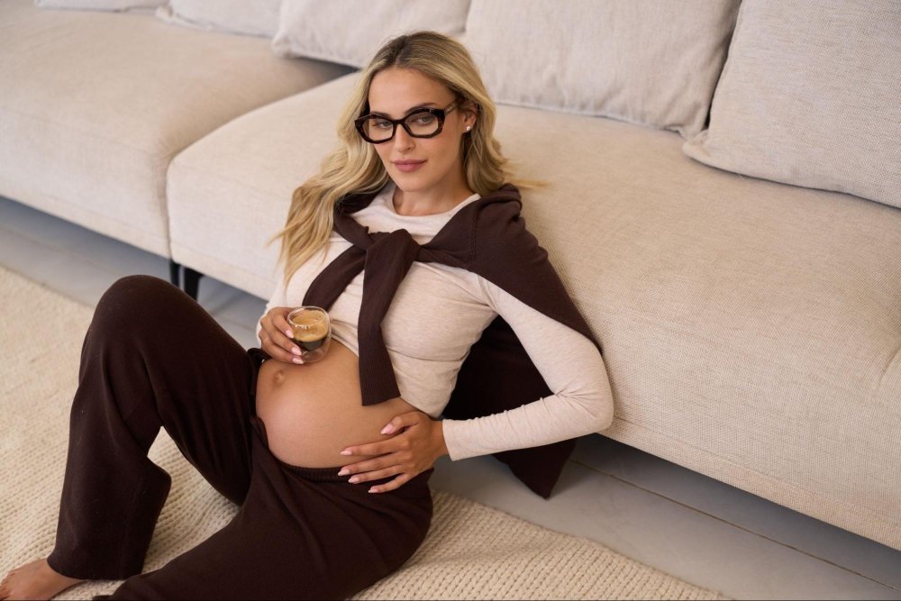 Holiday Ready and Bump-Friendly: Avishag Arbel’s Maternity Knit Collection